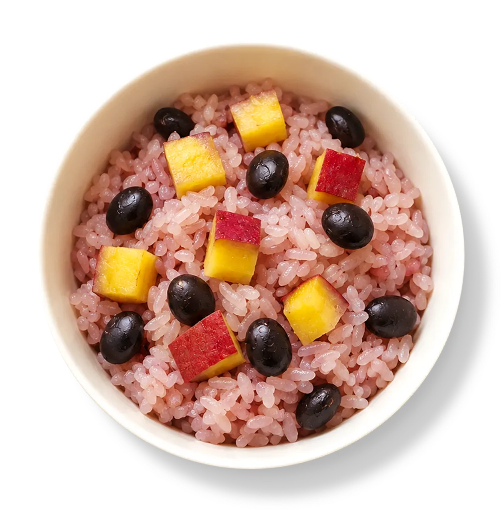 黒豆さつまご飯
