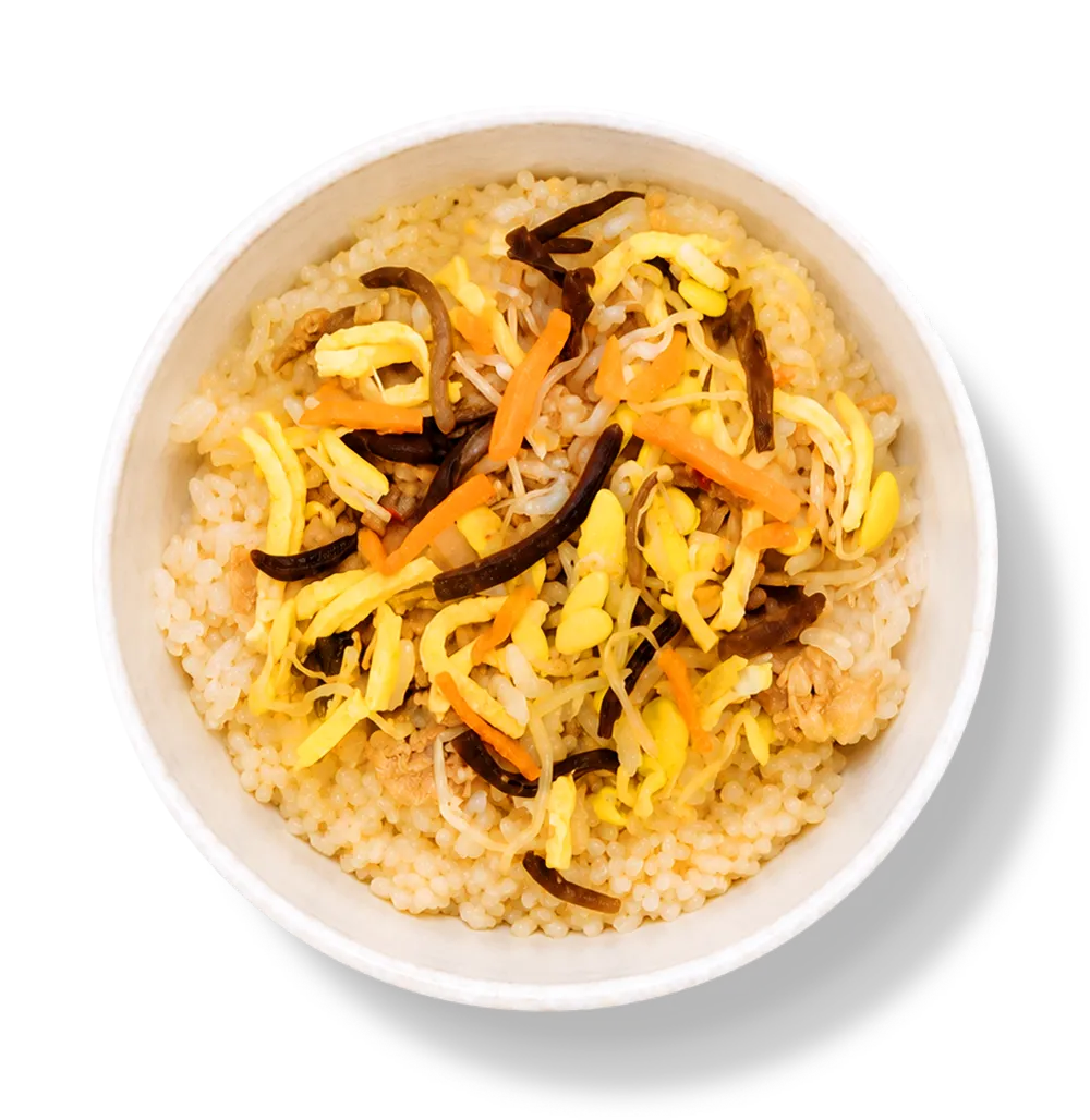 4種野菜の旨辛ビビンバ