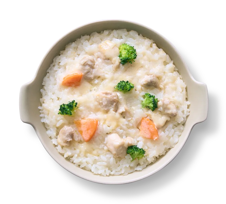 チキンと彩野菜のチーズドリア